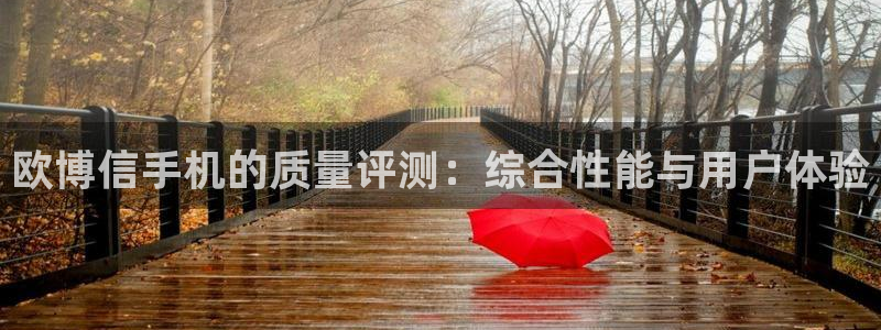 杏悦登录：欧博信手机的质量评测：综合性能与用户体验