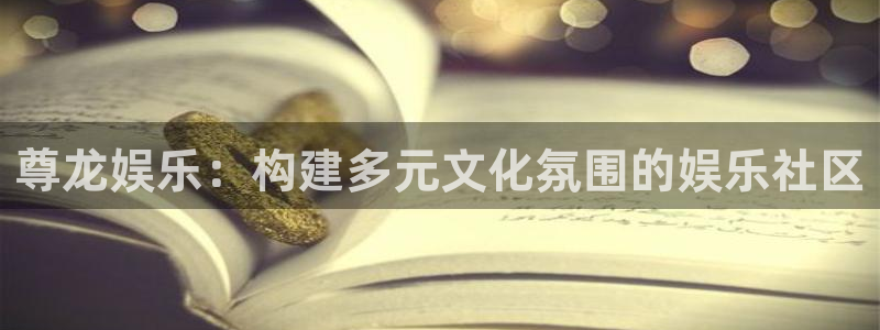 杏悦体育凯捷平台代理：尊龙娱乐：构建多元文化氛围的娱乐社区
